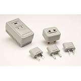 1875 WATTS VOLTAGE CONVERTER/ADAPTER KIT FOR WORLDWIDE TRAVEL(VM 1875K) -COMES WITH ADAPTERS FOR FOREIGN COUNTRIES.