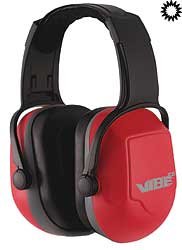 Silencio Vibe Red Earmuff Nrr26