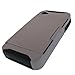 Leebrae iPhone 4S / 4 Credit Card Holder/ Wallet Hard Rubberized Case with Silicone Core (Black and Gray) (grey)