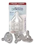 Dr. Browns Natural Flow Level 2 Wide Neck Nipples