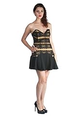 Strapless Peplum Cocktail General Print Polyester/Knit Mini Dress 