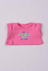 "Birthday Girl T-Shirt fits Webkinz, Shining Star and 8"" - 10"" Make Your Own Stuffed Animals"