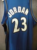 Jordan, Michael Autographed/Hand Signed Swingman Washington Wizards Jersey