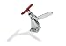 DE STA CO 201-TS Series 210 Vertical Hold Down Action Clamp T Handle Solid Bar Flanged Base