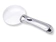 Chrome Illuminated Rim Free Magnifying Glass