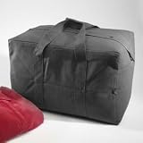 Canvas Parachute Bag, Black