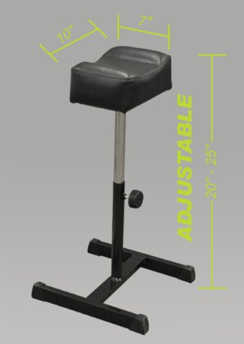 NeW BLACK Leg Rest Tattoo Adjustable Pedicure Manicure Portable Mobile Equipment