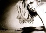 Am I Beautiful?, Drawing by Zachary Running, Original
