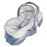 Minky Fleur Cafi Infant Car Seat Cover