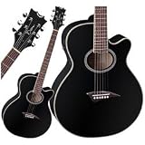 Dean Performer Arch-Top Mini Jumbo Acoustic/Electric Cutaway Guitar Vintage Sunburst