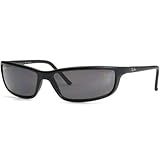 Ray-Ban Unisex RB4034P Sunglasses,Matte Black Frame/Grey Lens,61 mm