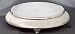 Round 18" Beaded Silver Wedding Cake Stand Baker Cater