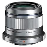 Olympus M. Zuiko Digital ED 45mm f/1.8 Lens for Micro Four Thirds Cameras