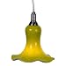 Checkolite 25322-71 Home Design Art Glass, 1-Light Pendant Brushed Nickel