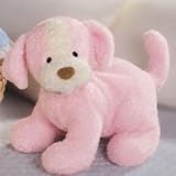My First Puppy Rattle Pink Plush By Baby Gund