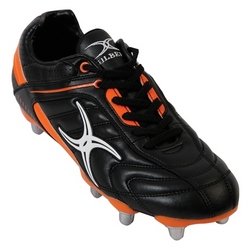 Chaussures de Foot Sidestep Barbarian SG Noir/Orange - 10