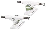 Destructo Mid (Set of 2) Skateboard Trucks - 5.0 Inch - White Hanger / White Base