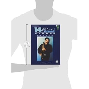 14 Blues & Funk Etudes: E-flat Instrument (Alto Sax, Baritone Sax), Book & 2 CDs