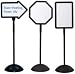 Safco 4117BL Rectangle Messageboard Writeway Dry Erase Sign