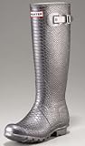 Hunter Original Boa Tall Metallic Pewter