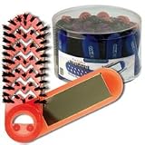 Luxor Pro Specialty - Swingout Vent Brush/Mirror - 24pc.- Assorted Colors