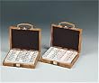 Standard D-12 Color Dots In Attache Case - Dominoes Attache/Boxes