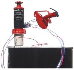 Drum Pump, 10Ft Gas Grade Hose, Nitrile