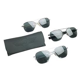 NEW! GENUINE GOV'T 52MM A.F. PILOTS POLARIZED SUNGLASSES BY AMERICAN OPTICS