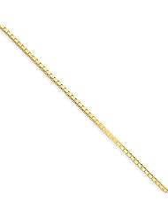 14k 1.25mm Box Chain, Best Quality Free Gift Box Satisfaction Guaranteed