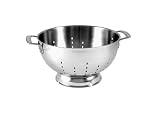 CIA Masters Collection 18/10 Stainless Steel 5 Quart Footed Colander