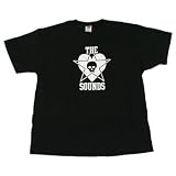 THE SOUNDS - Star Heart - Black T-shirt