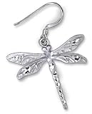 Sterling Silver Dragonfly Earrings