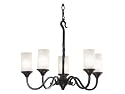 Kenroy Home 80245ORB Monroe Five-Light Chandelier with 3-Inch Shades