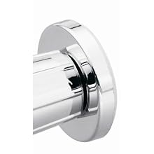 Moen 52-F Donner Adjustable Shower Rod Flange Set, Chrome