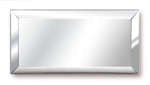 Bevelled 3X6 Inch Mirror Makes A Great Base For Display Or As A Craft Accessory (Pkg/6)