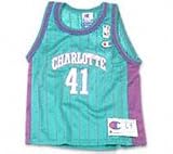 Charlotte Hornets Kids' 4-7 Glenn Rice #41 Jersey