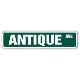 ANTIQUE -Street Sign- rare collector dealer signs gift