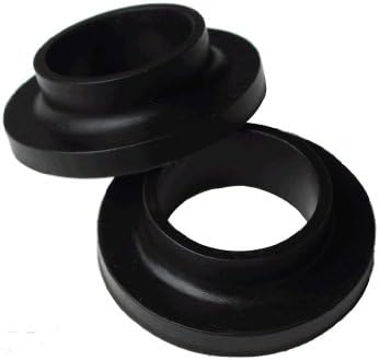 Jeep Cherokee XJ Wrangler TJ Grand ZJ Black Polyurethane Coil Spring Isolators PAIR
