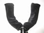 Axe Hugger in Smooth Velvet for Standard Stand in Black�
