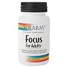 Solaray - Focus For Adults, 60 capsules