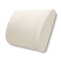 HoMedics Ortho Therapy Lumbar Cushion Support Pillow with Velour Cover