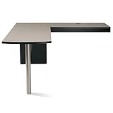Conference Table and Bridge in Sand Granite and Charcoal - In Space New Gen ....