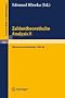 Zahlentheoretische Analysis II: Wiener Seminarberichte 1984-86 (Lecture Notes in Mathematics) (German Edition)