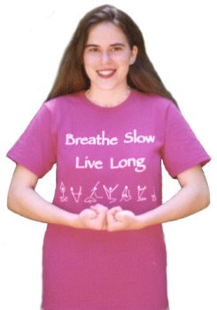 Click here to buy Mens Breathe Slow... Live Long short sleeve t-shirt.