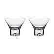 Orrefors On The Rocks Martini Pair