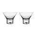 Orrefors On The Rocks Martini Pair