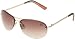 J-LO by Jennifer Lopez Calisto Frameless Aviators [66368414], Lt. Gold