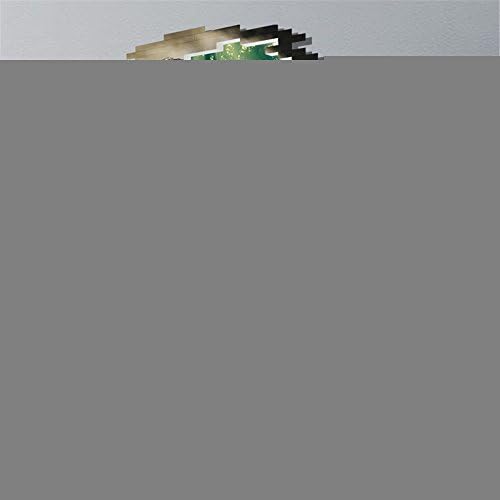 Sucis 3D Head of Dinosaur Knock into the house Unique Removable Mural Wall Stickers Wall Decal for Home Decor