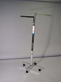 2 WAY RECT UPRIGHT RACK WITH 2 STRAIGHT 16 FLAG ARMS X BASE WITH CASTERS CHROME Lot of 1 31M0Vx%2BWzIL. SL160 2 WAY RECT UPRIGHT RACK WITH 2 STRAIGHT 16 FLAG ARMS X BASE WITH CASTERS CHROME Lot of 1