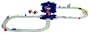 Micro Blast Racers Backpack Racetrack